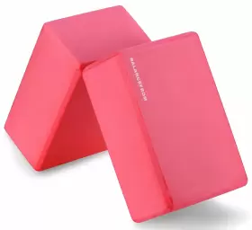 810963030712 SIGNATURE FITNESS Set High Density Yoga Blocks
