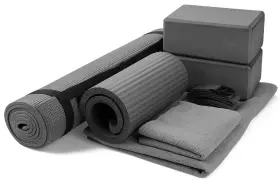 810963031191 SIGNATURE FITNESS Yoga Set Mat Strap