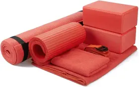 810963031221 SIGNATURE FITNESS Yoga Set Mat