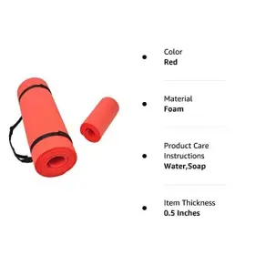 810963032419 SIGNATURE FITNESS High Density Yoga Mat Knee Pad #2