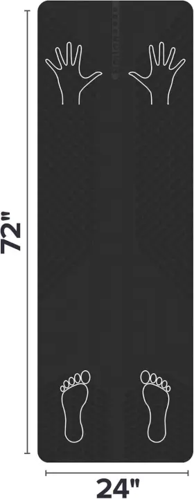753625340012 SIMIAN Yoga Mat Double Slip #3