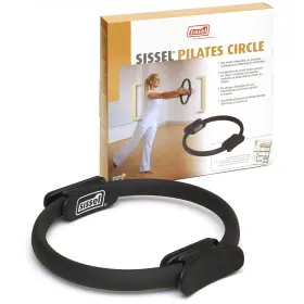 Sissel 34023 Pilates Circle Diameter 15 Inches Anti-slip Rubber Coating And Foam Padding