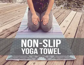 SSYT-MF186PRIDE SKYIN Yoga Towel Slip Mat Cover Eco Pockets