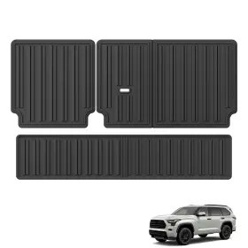 23SEQUOIA SMABEE Backrest Mats Cargo Liner Toyota Sequoia Tp