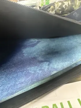 YJD-SUEDE1.5-YR01-BLU SNAKUGA Travel Yoga Mat Slip Exercise #3