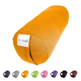 818161026179 SOL LIVING Yoga Bolster Pillow Restorative