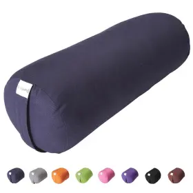 EN-YP-YB002-NB SOL LIVING Yoga Bolster Pillow Natural Block