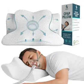 Solihy 760944903934 Cpap Pillow For Sleep Support Therapeutic Neck And Head Comfort Solihy 760944903934 Cpap Pillow For Sleep Support Therapeutic Neck And Head Comfort