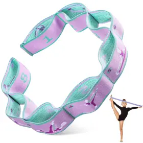 Sonwyoung Sio-sonwyoung-0886 1 Pcs Stretch Strap For Kids Elastic Gymnastic Stretching Ballet Dance Band W