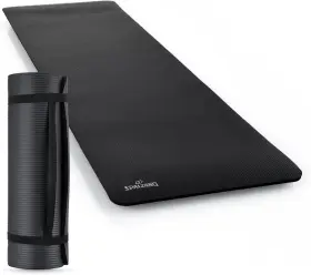 SPF108-BLK-STK-6 SPALDING Exercise Mat Slip Fitness Yoga Floo SPF108-BLK-STK-6 SPALDING Exercise Mat Slip Fitness Yoga Floo