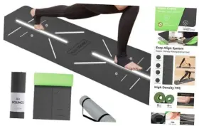 766871766192 SPC JUSTIM Unbeatable Yoga Mat Alignment Light