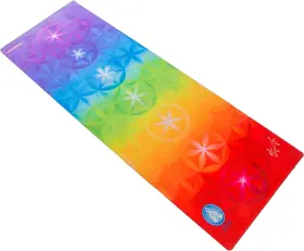 445035710792 SPIRITUAL REVOLUTION Yoga Mat Towel Grips While