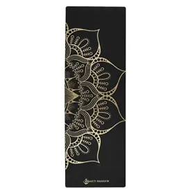 850024670495 SPIRITUAL WARRIOR Cork Yoga Mat Artist Printed