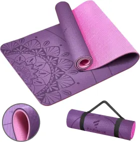Tp-grade-mat SPORT Yoga High Density Exercise Mats Slip