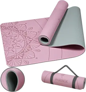 Tp-grade-mat SPORT Yoga High Density Exercise Mats Slip