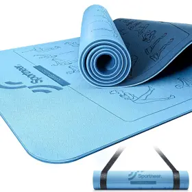 Y22-85000-28001 SPORTNEER Yoga Mat Poses Women Slip Double