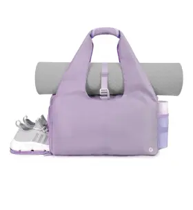 Sportsnew Sn3130 Yoga Gym Bag For Women With Shoe Compartment And Wet Dry Storage