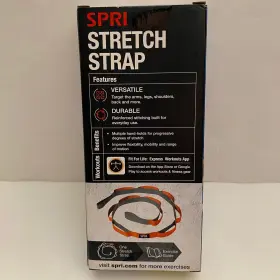 02-71908 SPRI Stretch Strap Yoga Pilates Physical Therapy #3 02-71908 SPRI Stretch Strap Yoga Pilates Physical Therapy #3