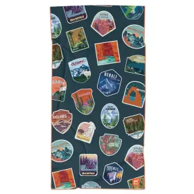 718114171782 SPRINTS Athletic Running Towel Car Seat Cover