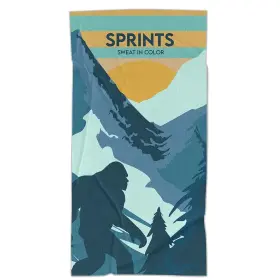 767531226964 SPRINTS Athletic Running Towel Car Seat Cover