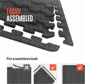 SQFT-BGR10 SQUATZ Puzzle Exercise Mat Foam Interlocking #3