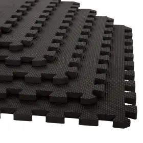 W550117 STALWART Foam Floor Tile Gym Yoga Mat Set