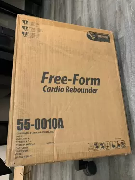 55-0010A STAMINA Aeropilates Cardio Rebounder Trampoline Box