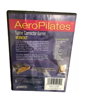 55-4250 STAMINA Aero Pilates Spine Corrector Barrel Workout #2