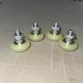 55-5000 STAMINA Set Aero Pilates Performer Rollers Wheels #2