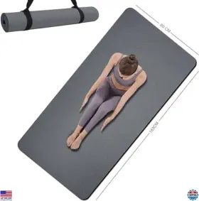B094CL27QS STANLEY Slip Yoga Mat Tpe Workout Pilates
