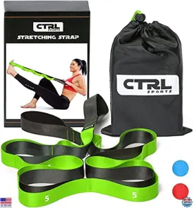 B0BYJMMRML STANLEY Stretching Strap Loops Elastic Yoga