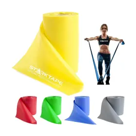 STBA8YDYEL STARKTAPE Resistance Bands Yards Rolls Latex