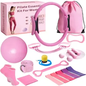 787353947632 STARRY ERA Pilates Set Women Pink Kit