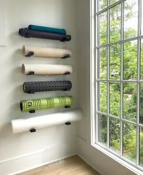 705353866883 STOREYOURBOARD Yoga Mat Storage Rack Foam Roller #2