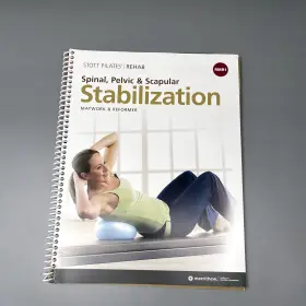 MN-08060 STOTT PILATES Rehab Manual Spinal Pelvic Scapular