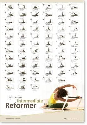 ST-09573 STOTT PILATES Wall Intermediate Reformer