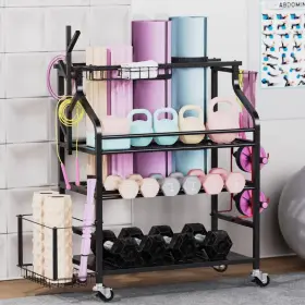 YM-001-D23 Sttorabok Garage Sports Organizer Storage Rack #3