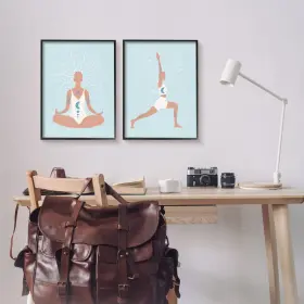 196216459173 STUPELL INDUSTRIES Yoga Fitness Human Figure #2