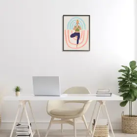 196216616422 STUPELL INDUSTRIES Minimal Yoga Exercise Person #2