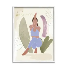 196216617412 STUPELL INDUSTRIES Balance Yoga Fitness Person
