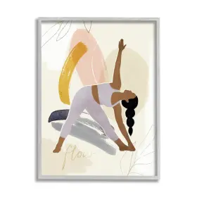 196216617641 STUPELL INDUSTRIES Flow Yoga Plant Person Design