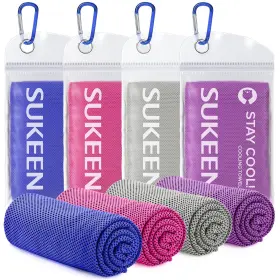 200051MT SUKEEN Pack Cooling Towels Pink