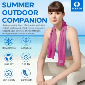 K180015RORD SUKEEN Pack Cooling Towel Pink #2