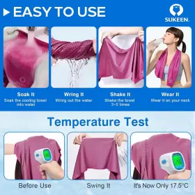 K180015RORD SUKEEN Pack Cooling Towel Pink #3