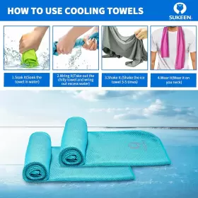 KUS190085MT SUKEEN Pack Cooling Towel Pink #3