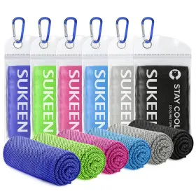 KUUSA190046MT SUKEEN Sukoon Cooling Towel Chilly Microfiber