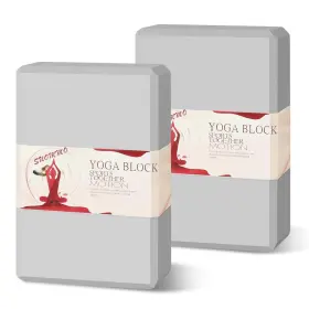 740727320004 SUOMMO Yoga Blocks Pack Eva Foam Pilates