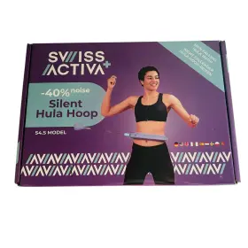 S4.S SWISS ACTIVA Silent Infinity Hula Hoop Exercise Digital