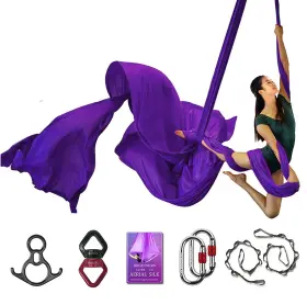 792057544759 SYCYKA Deluxe Aerial Silks Set Yards Yoga Swing