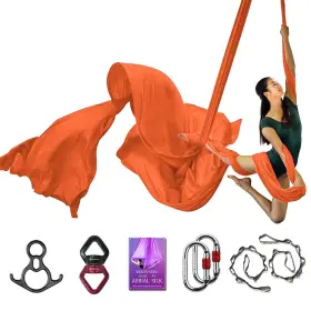 Sycyka B0dlkh8b3n Aerial Silks Deluxe Equipment Set For Yoga Hammock